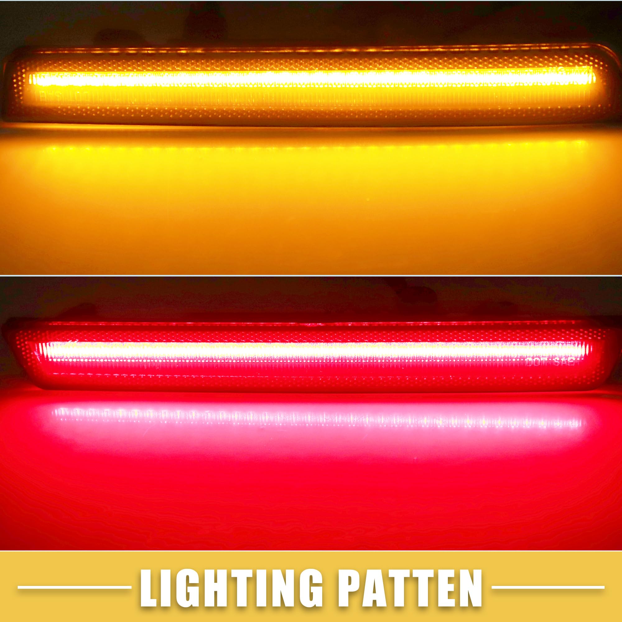 Amazon.com: A ABSOPRO LED Side Marker Light 68195788AB Front Rear